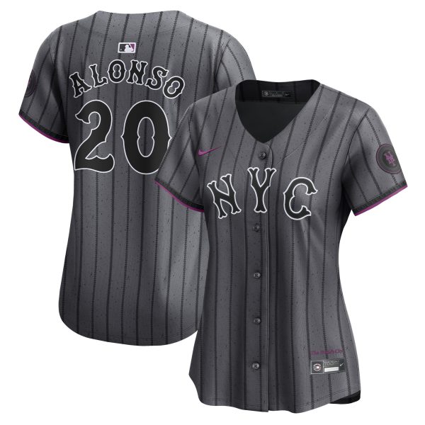 Men's 2024 City Connect Vapor Premier Limited Jersey - Graphite - All Stitched - Image 5