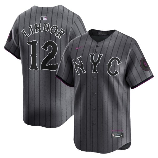 Men's 2024 City Connect Vapor Premier Limited Jersey - Graphite - All Stitched