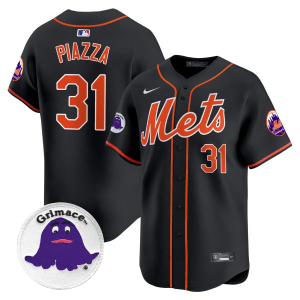 Men's Mets Grimace Vapor Premier Limited Jersey - All Stitched - Image 20