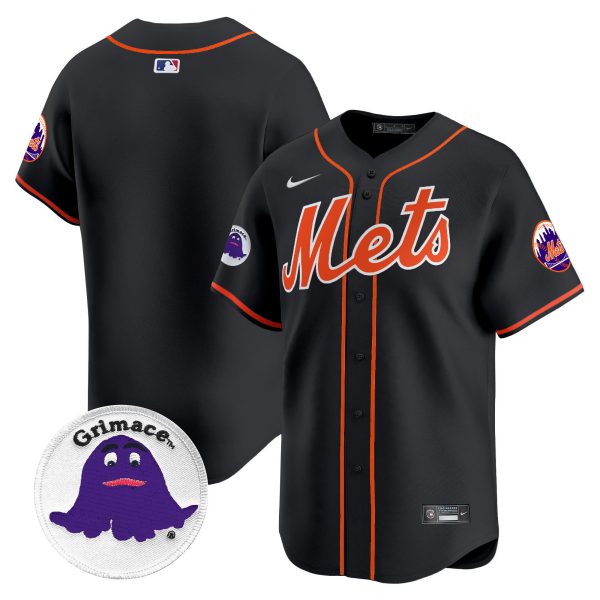 Men's Mets Grimace Vapor Premier Limited Jersey - All Stitched - Image 21
