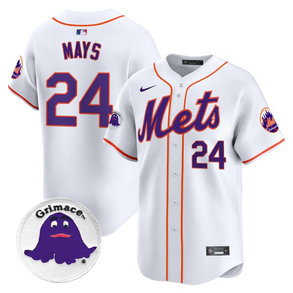 Men's Mets Grimace Vapor Premier Limited Jersey - All Stitched - Image 24