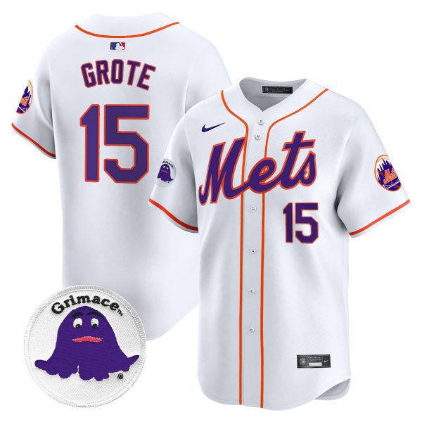 Men's Mets Grimace Vapor Premier Limited Jersey - All Stitched - Image 25