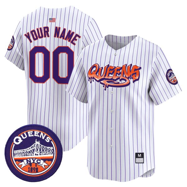Queens Graffiti Vapor Premier Limited Jersey - All Stitched - Image 2