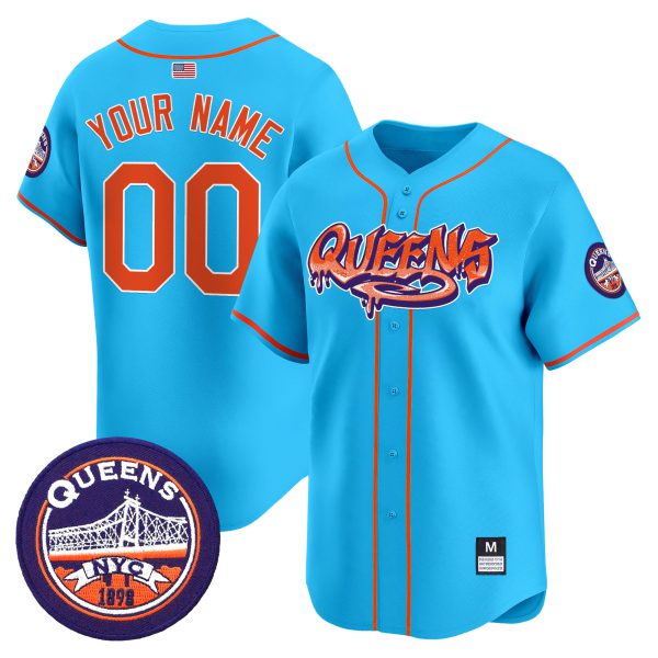 Queens Graffiti Vapor Premier Limited Jersey - All Stitched - Image 3