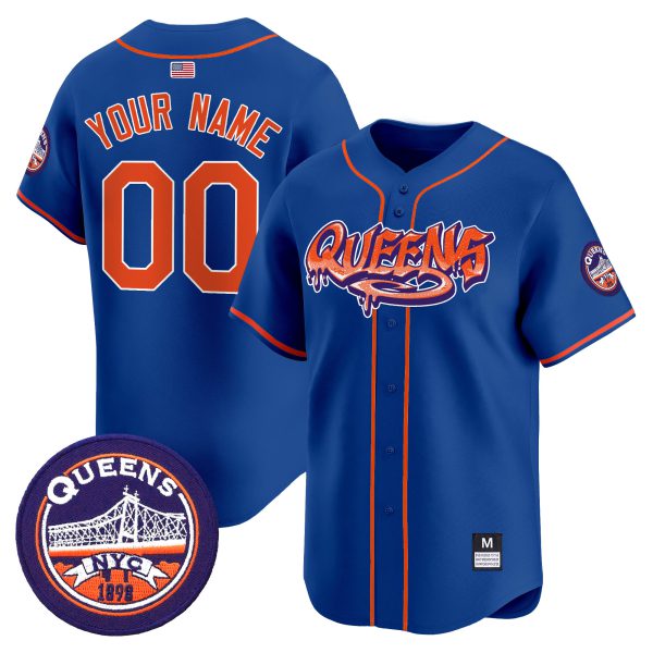 Queens Graffiti Vapor Premier Limited Jersey - All Stitched - Image 4