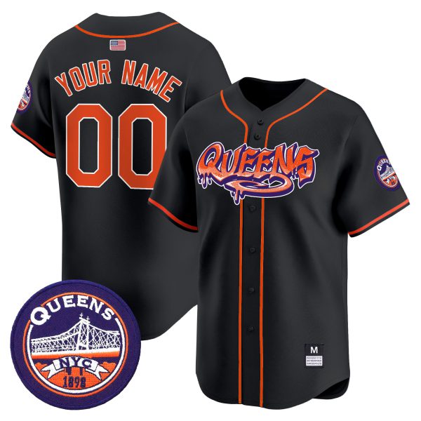 Queens Graffiti Vapor Premier Limited Jersey - All Stitched - Image 5