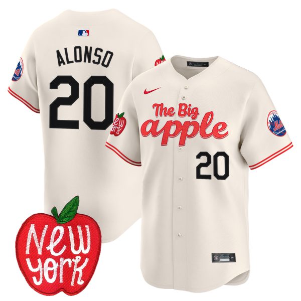 Men's Mets The Big Apple Vapor Premier Limited Jersey - All Stitched - Image 5