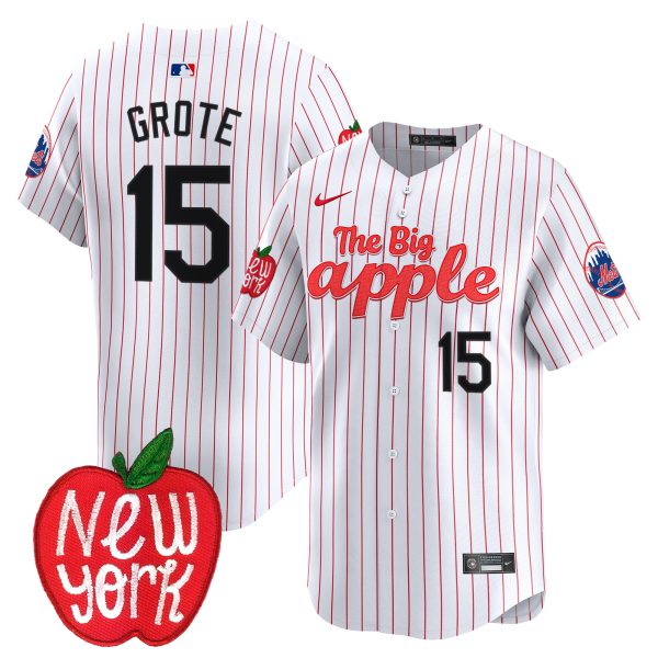 Men's Mets The Big Apple Vapor Premier Limited Jersey - All Stitched - Image 18