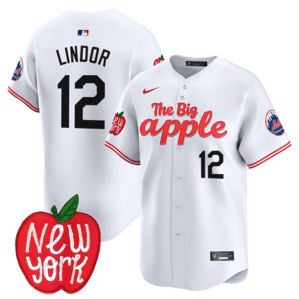 Men's Mets The Big Apple Vapor Premier Limited Jersey - All Stitched - Image 23