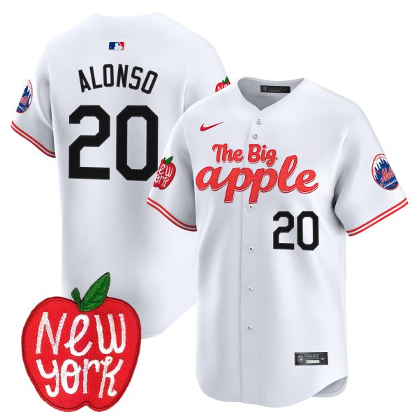 Men's Mets The Big Apple Vapor Premier Limited Jersey - All Stitched - Image 26