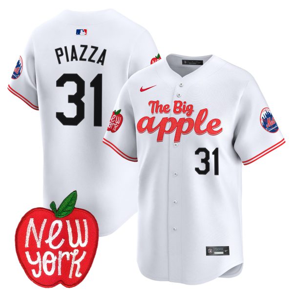 Men's Mets The Big Apple Vapor Premier Limited Jersey - All Stitched - Image 27