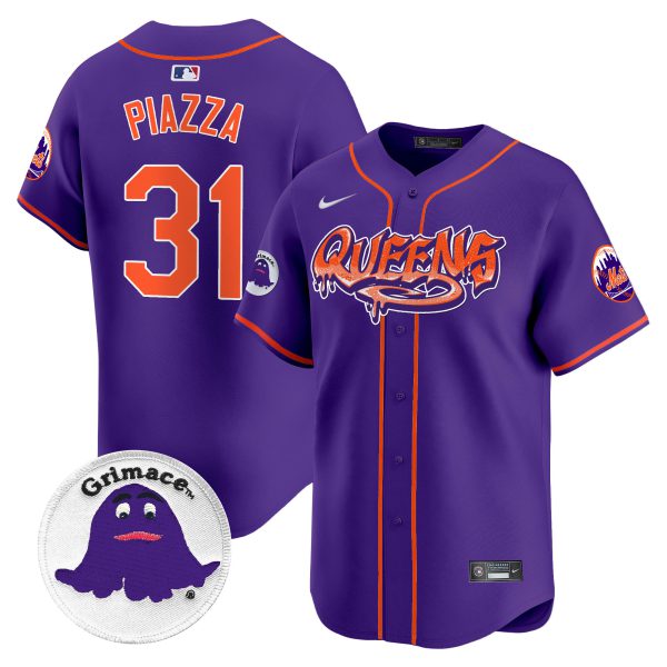 Men's Mets Queens Graffiti Vapor Premier Limited Jersey - All Stitched - Image 6