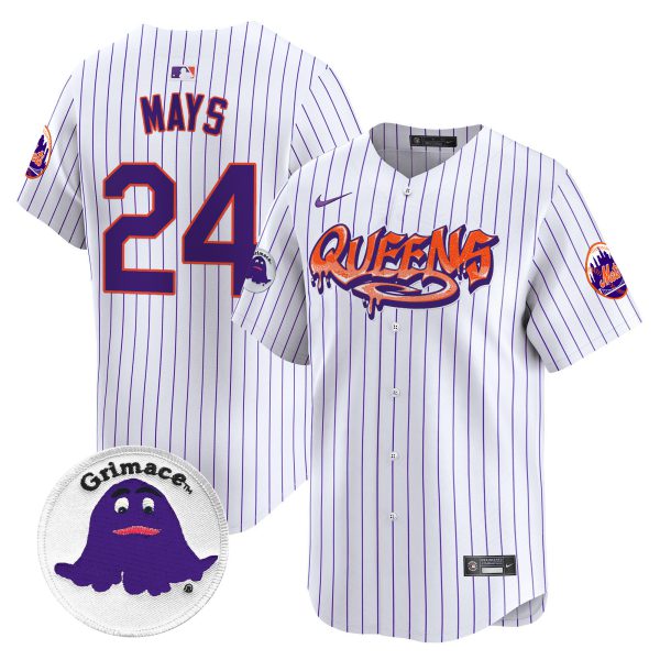 Men's Mets Queens Graffiti Vapor Premier Limited Jersey - All Stitched - Image 10