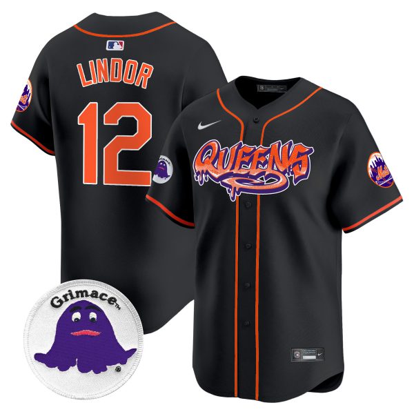 Men's Mets Queens Graffiti Vapor Premier Limited Jersey - All Stitched - Image 16