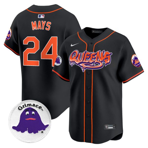 Men's Mets Queens Graffiti Vapor Premier Limited Jersey - All Stitched - Image 17