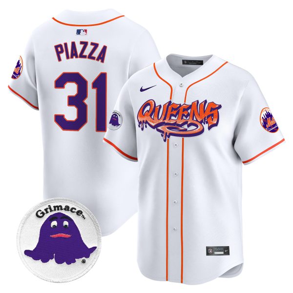 Men's Mets Queens Graffiti Vapor Premier Limited Jersey - All Stitched - Image 27