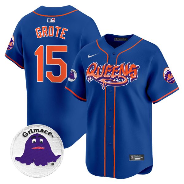 Men's Mets Queens Graffiti Vapor Premier Limited Jersey - All Stitched - Image 32