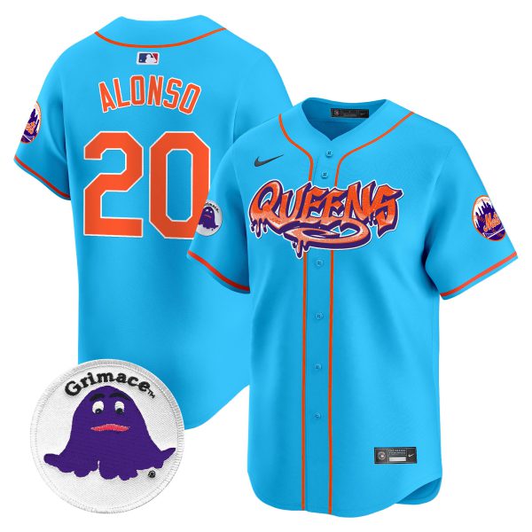 Men's Mets Queens Graffiti Vapor Premier Limited Jersey - All Stitched - Image 40