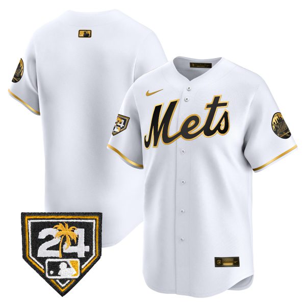 Men's New York Mets 2024 Spring Training Vapor Premier Limited Jersey V2 - All Stitched - Image 14