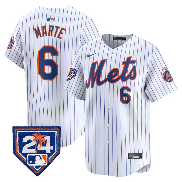 Men's New York Mets 2024 Spring Training Vapor Premier Limited Jersey V2 - All Stitched - Image 17