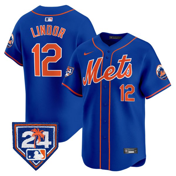 Men's New York Mets 2024 Spring Training Vapor Premier Limited Jersey V2 - All Stitched - Image 29