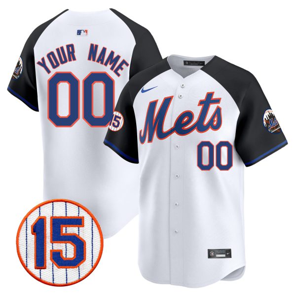 New York Mets Jerry Grote Patch Vapor Premier Limited Custom Jersey - All Stitched - Image 6