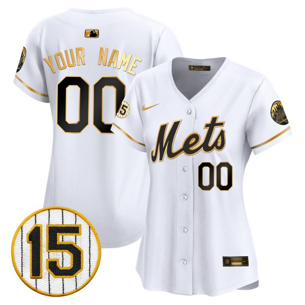 New York Mets Jerry Grote Patch Vapor Premier Limited Custom Jersey - All Stitched - Image 8