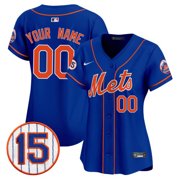 New York Mets Jerry Grote Patch Vapor Premier Limited Custom Jersey - All Stitched - Image 11
