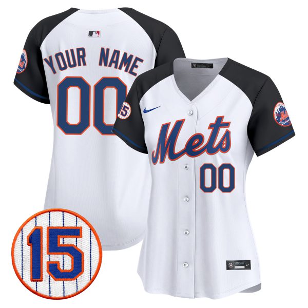 New York Mets Jerry Grote Patch Vapor Premier Limited Custom Jersey - All Stitched - Image 12