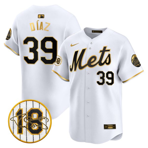 Men's Mets Darryl Strawberry Patch Vapor Premier Limited Jersey - All Stitched - Image 6