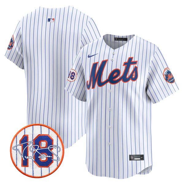 Men's Mets Darryl Strawberry Patch Vapor Premier Limited Jersey - All Stitched - Image 21