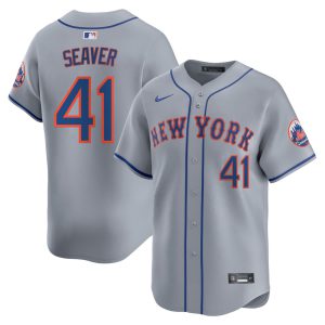 Tom Seaver New York Mets Gray Vapor Limited Jersey - All Stitched