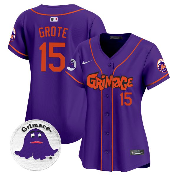 Women's Mets Grimace Vapor Premier Limited Jersey V2 - All Stitched - Image 4