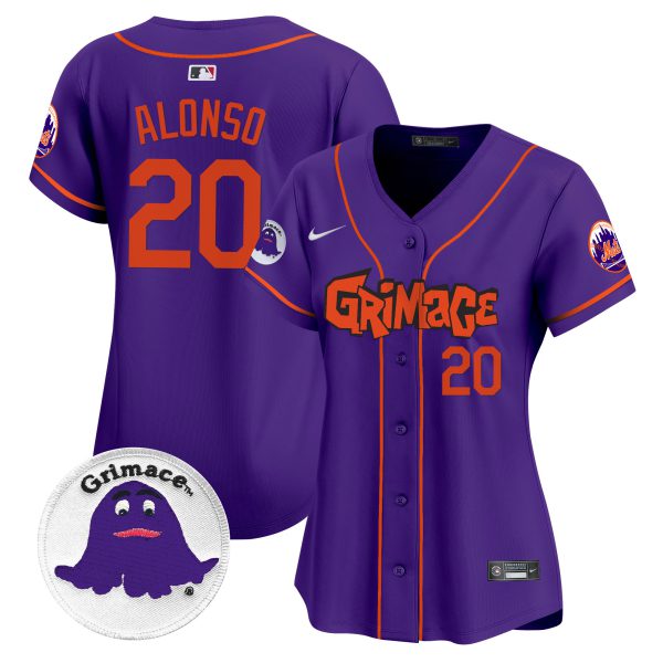 Women's Mets Grimace Vapor Premier Limited Jersey V2 - All Stitched - Image 5