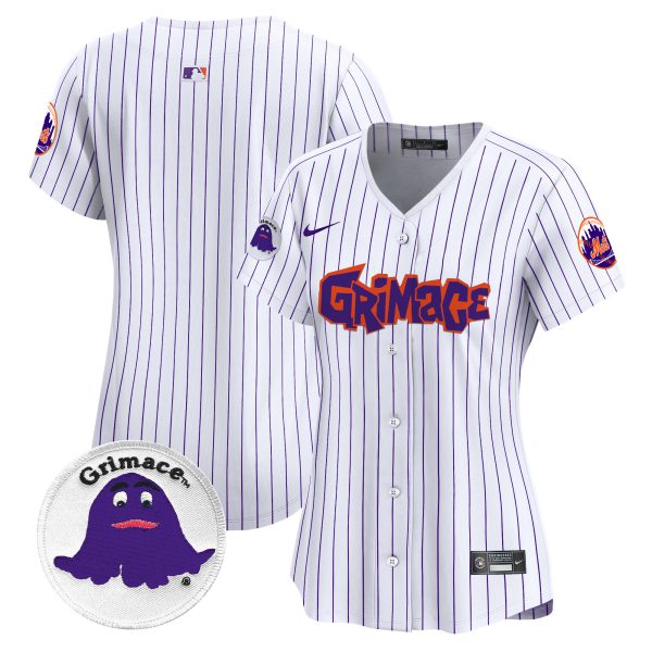 Women's Mets Grimace Vapor Premier Limited Jersey V2 - All Stitched - Image 14