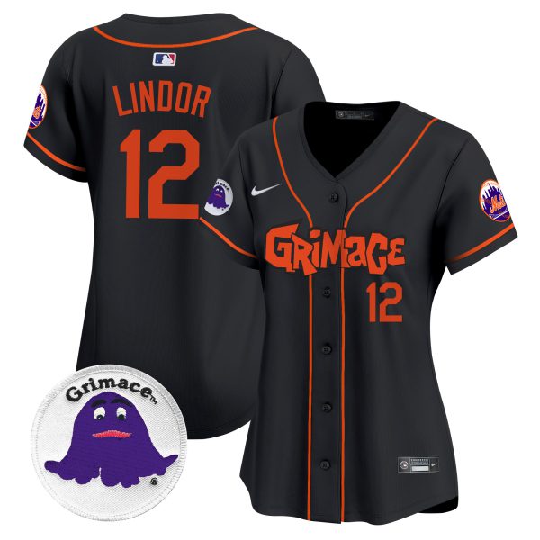 Women's Mets Grimace Vapor Premier Limited Jersey V2 - All Stitched - Image 16