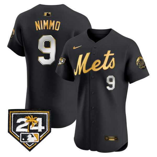Men's New York Mets 2024 Spring Training Vapor Premier Elite Jersey V2 - All Stitched - Image 5