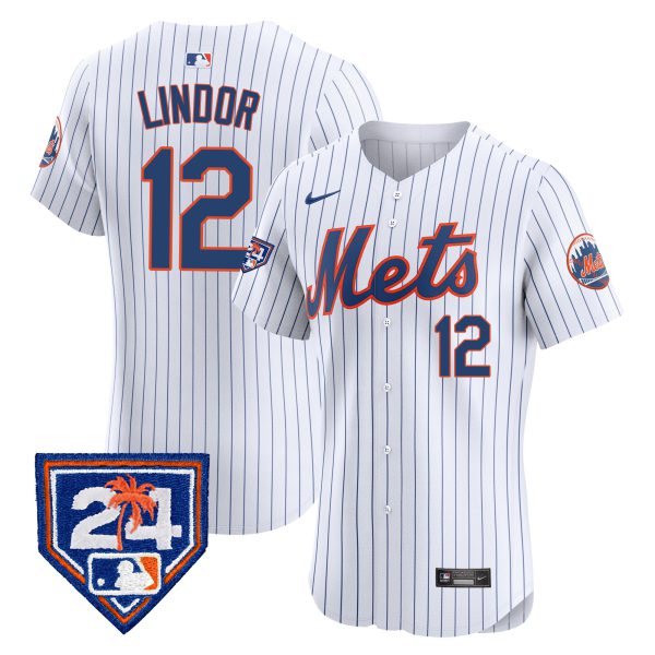 Men's New York Mets 2024 Spring Training Vapor Premier Elite Jersey V2 - All Stitched - Image 13
