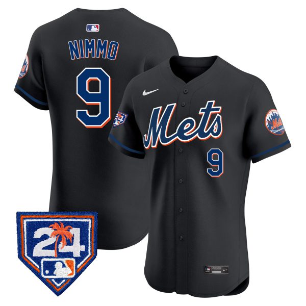 Men's New York Mets 2024 Spring Training Vapor Premier Elite Jersey V2 - All Stitched - Image 23