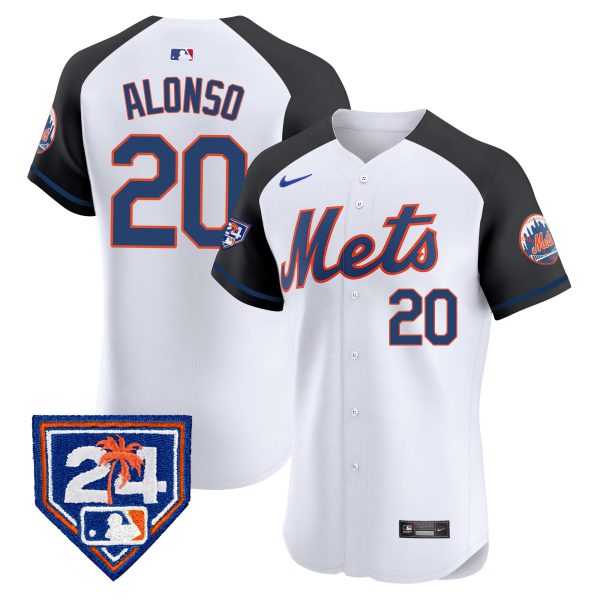 Men's New York Mets 2024 Spring Training Vapor Premier Elite Jersey V2 - All Stitched - Image 32