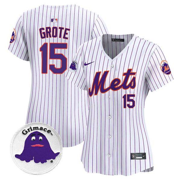 Women's Mets Grimace Vapor Premier Limited Jersey - All Stitched - Image 11