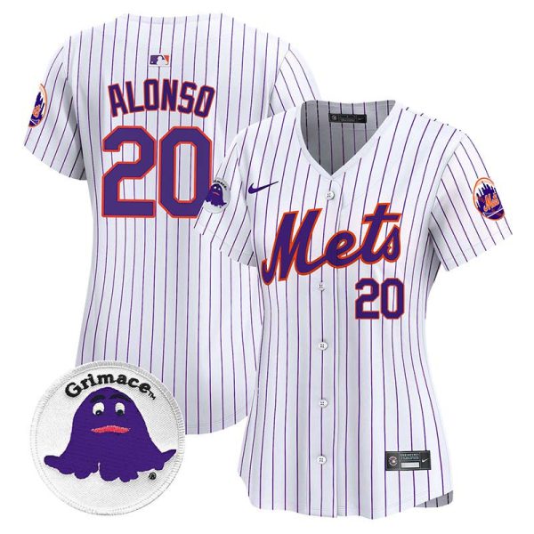 Women's Mets Grimace Vapor Premier Limited Jersey - All Stitched - Image 12