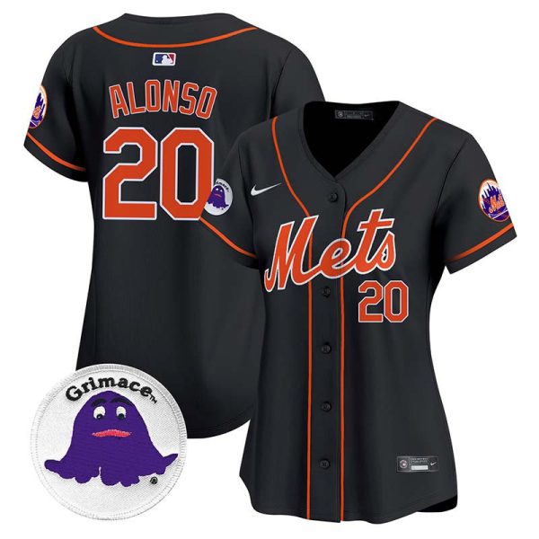 Women's Mets Grimace Vapor Premier Limited Jersey - All Stitched - Image 19