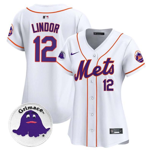 Women's Mets Grimace Vapor Premier Limited Jersey - All Stitched - Image 23