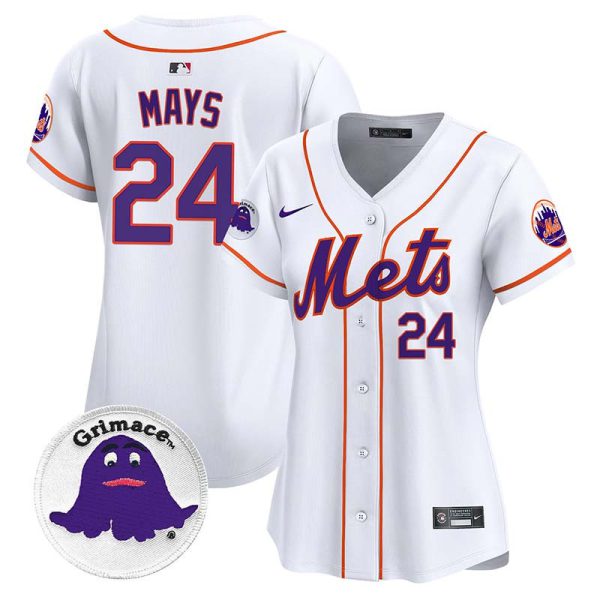 Women's Mets Grimace Vapor Premier Limited Jersey - All Stitched - Image 24