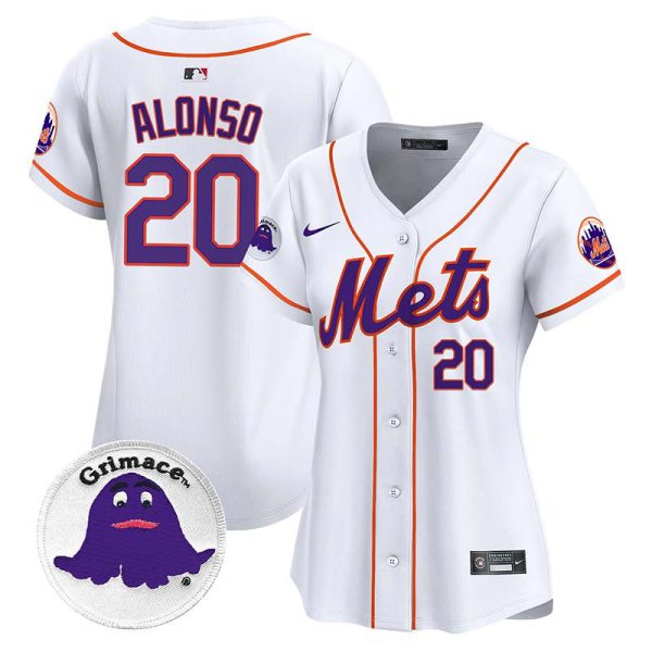 Women's Mets Grimace Vapor Premier Limited Jersey - All Stitched - Image 26