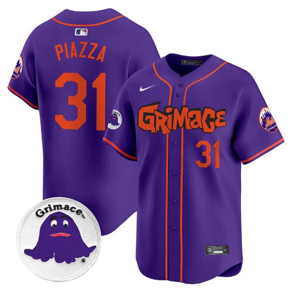 Men's Mets Grimace Vapor Premier Limited Jersey V2 - All Stitched - Image 6
