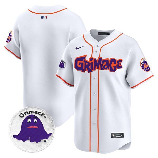 Men's Mets Grimace Vapor Premier Limited Jersey V2 - All Stitched - Image 28