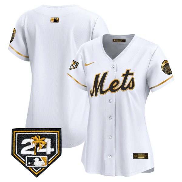 Women's New York Mets 2024 Spring Training Vapor Premier Limited Jersey V2 - All Stitched - Image 12