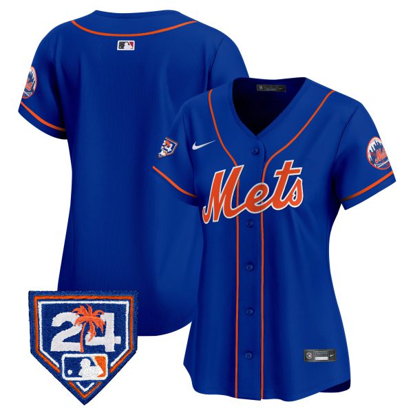 Women's New York Mets 2024 Spring Training Vapor Premier Limited Jersey V2 - All Stitched - Image 30
